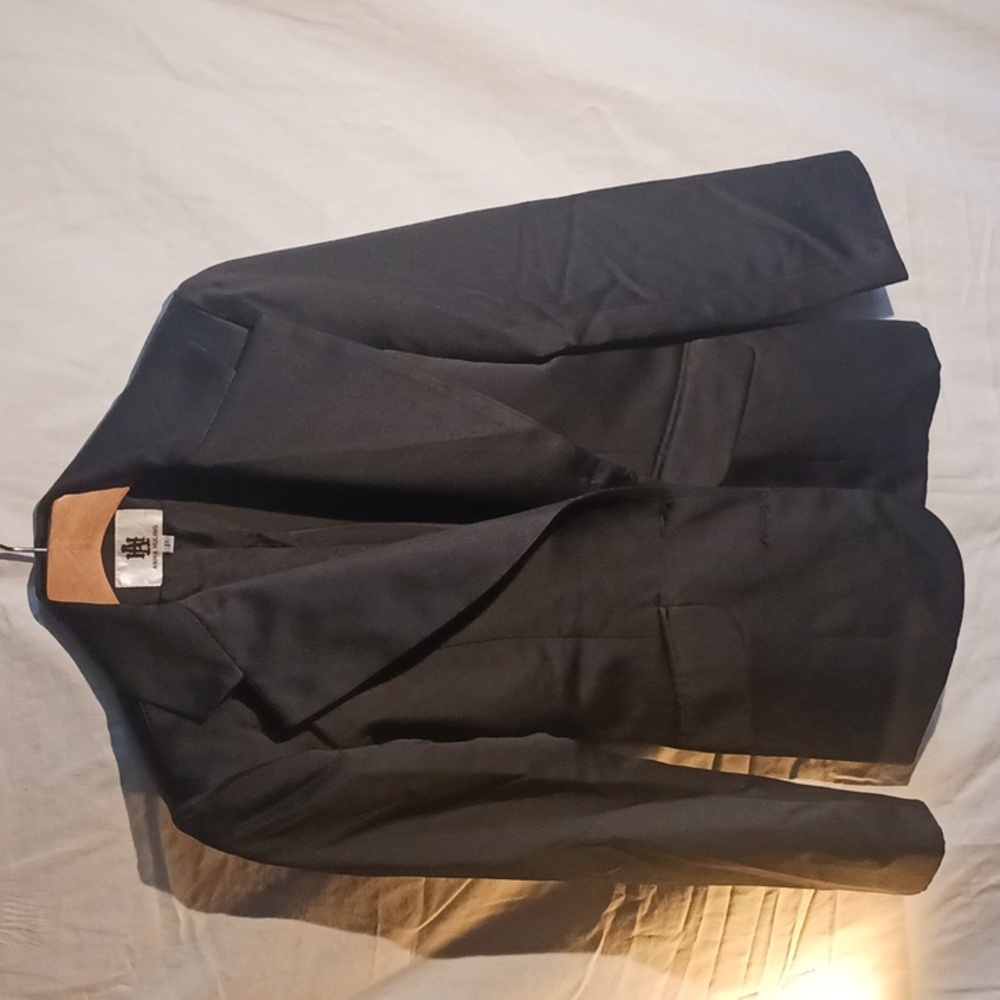 Anna Huling Faux Satin, Polyester Blazer - Picture 8 of 14